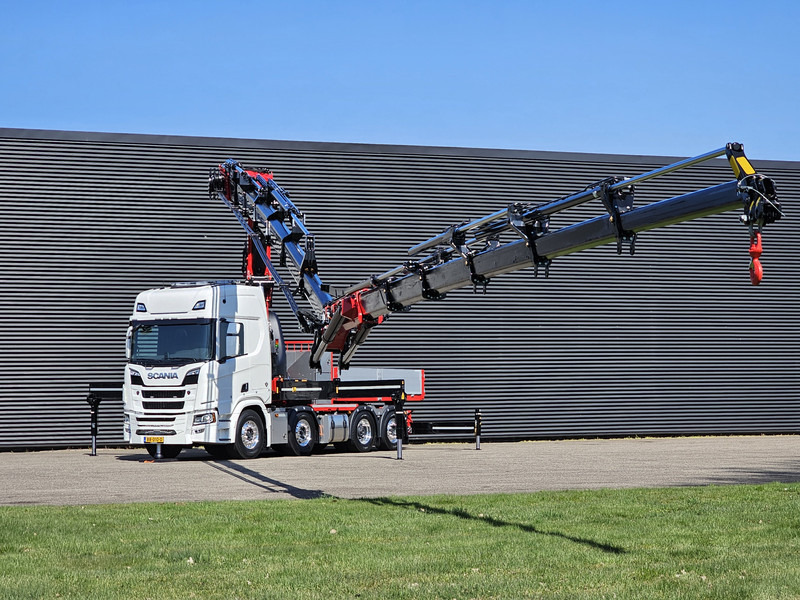 Scania R590 8x2*6 HMF 9520 + JiB + WINCH / TRACTOR / - Sadulveok: pilt 5 Scania R590 8x2*6 HMF 9520 + JiB + WINCH / TRACTOR / - Sadulveok: pilt 5