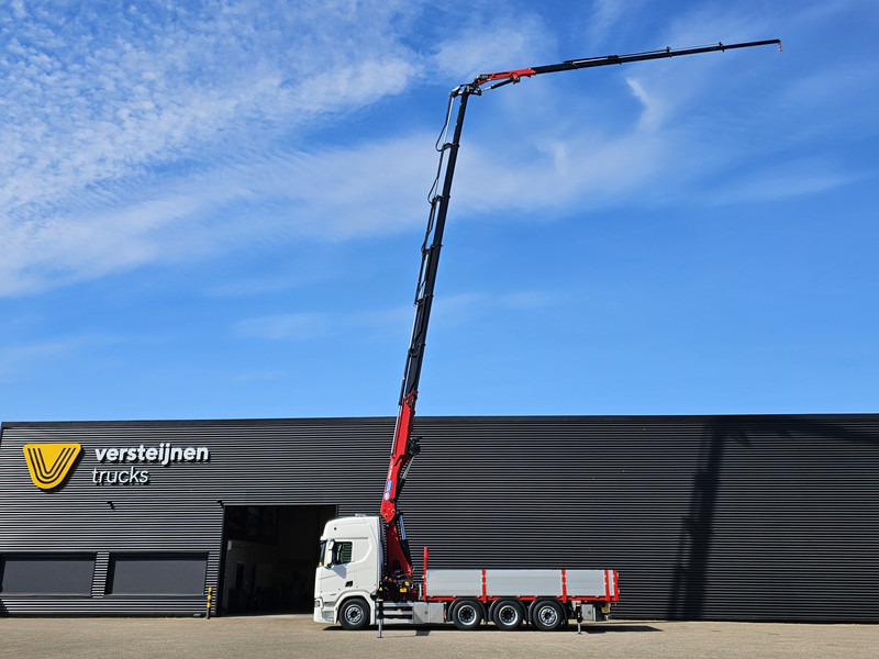 Scania 560R / HMF 50 t/m - JIB / LIER - Madelveok/ Platvormveok, Kraanaga veoauto: pilt 4 Scania 560R / HMF 50 t/m - JIB / LIER - Madelveok/ Platvormveok, Kraanaga veoauto: pilt 4