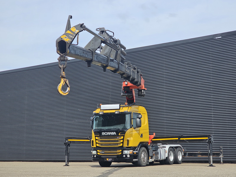 Scania G400 6x2 / PALFINGER PK 60002 / WINCH / BALLAST - Kraanaga veoauto: pilt 4 Scania G400 6x2 / PALFINGER PK 60002 / WINCH / BALLAST - Kraanaga veoauto: pilt 4