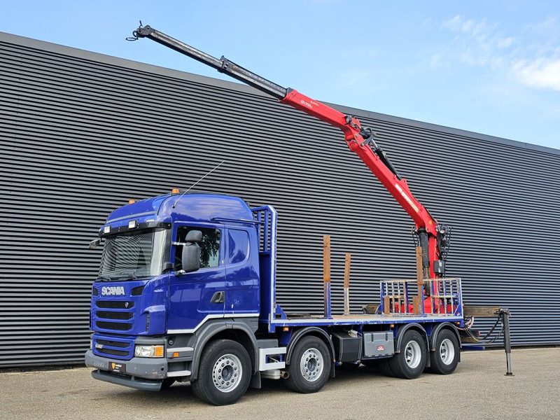 Scania G440 / RETARDER / 8x4 / PALFINGER-EPSILON CRANE - Kraanaga veoauto: pilt 1 Scania G440 / RETARDER / 8x4 / PALFINGER-EPSILON CRANE - Kraanaga veoauto: pilt 1