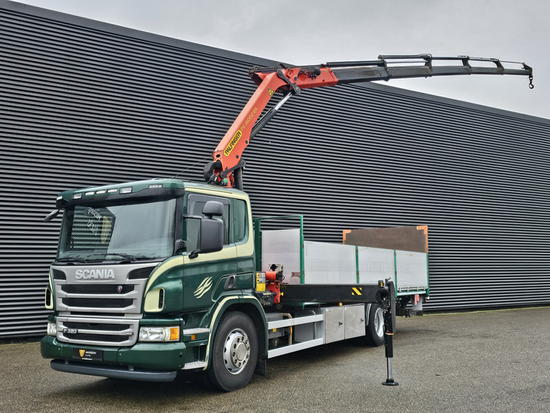 Scania P320 4x2 / PALFINGER PK 14002 CRANE / KRAN - Kraanaga veoauto: pilt 1 Scania P320 4x2 / PALFINGER PK 14002 CRANE / KRAN - Kraanaga veoauto: pilt 1