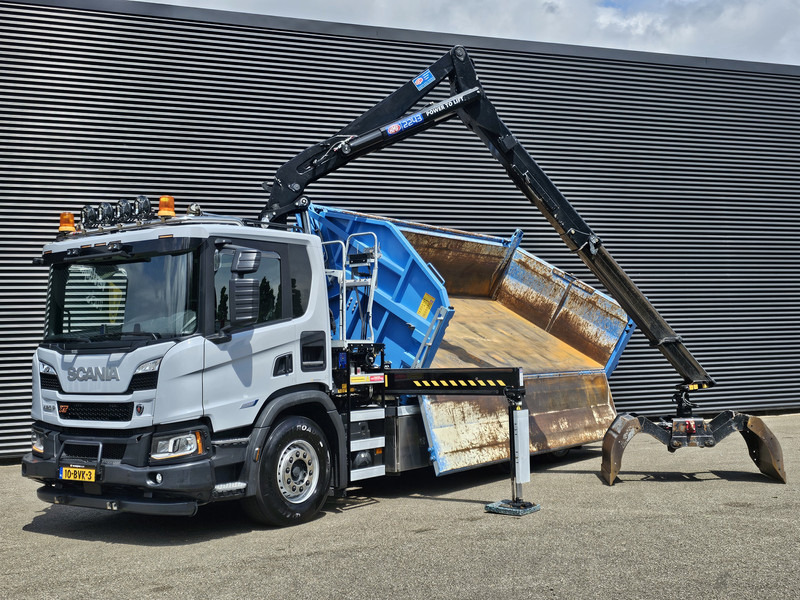 Scania P420 6x2-4 / HMF Z KRAAN / 2 KANTEN KIPPER - Kallurauto, Kraanaga veoauto: pilt 2 Scania P420 6x2-4 / HMF Z KRAAN / 2 KANTEN KIPPER - Kallurauto, Kraanaga veoauto: pilt 2