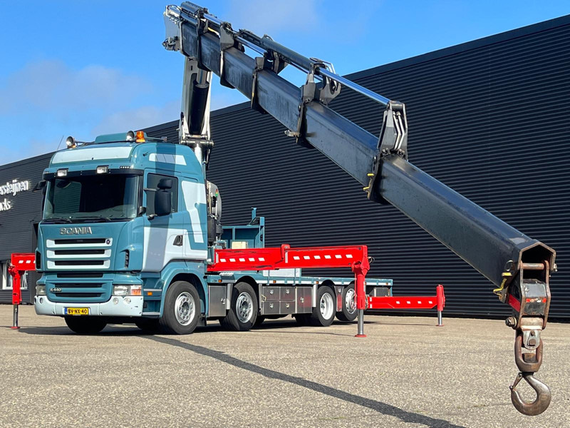 Scania R 440 8X2*6 / HMF THOR K6 - Kraanaga veoauto: pilt 2 Scania R 440 8X2*6 / HMF THOR K6 - Kraanaga veoauto: pilt 2