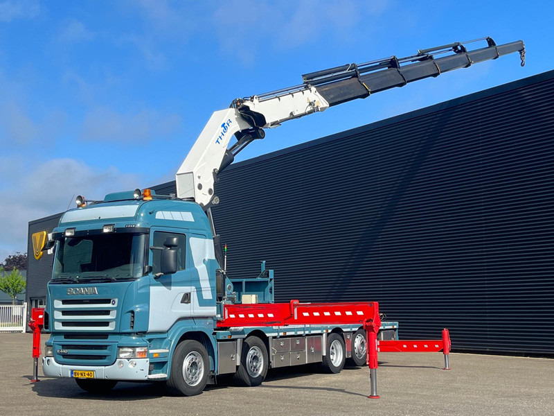 Scania R 440 8X2*6 / HMF THOR K6 - Kraanaga veoauto: pilt 1 Scania R 440 8X2*6 / HMF THOR K6 - Kraanaga veoauto: pilt 1