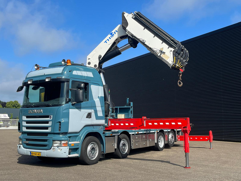 Scania R 440 8X2*6 / HMF THOR K6 - Kraanaga veoauto: pilt 4 Scania R 440 8X2*6 / HMF THOR K6 - Kraanaga veoauto: pilt 4