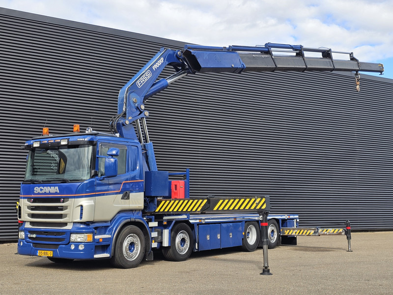 Scania R440 8x2*6 / FASSI 90 t/m CRANE / KRAN - Madelveok/ Platvormveok, Kraanaga veoauto: pilt 1 Scania R440 8x2*6 / FASSI 90 t/m CRANE / KRAN - Madelveok/ Platvormveok, Kraanaga veoauto: pilt 1