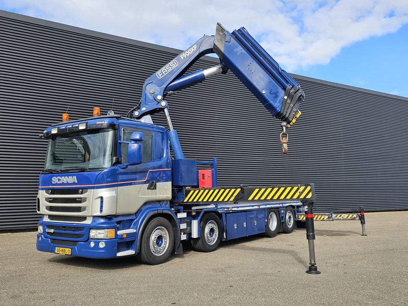 Scania R440 8x2*6 / FASSI 90 t/m CRANE / KRAN - Madelveok/ Platvormveok, Kraanaga veoauto: pilt 5 Scania R440 8x2*6 / FASSI 90 t/m CRANE / KRAN - Madelveok/ Platvormveok, Kraanaga veoauto: pilt 5