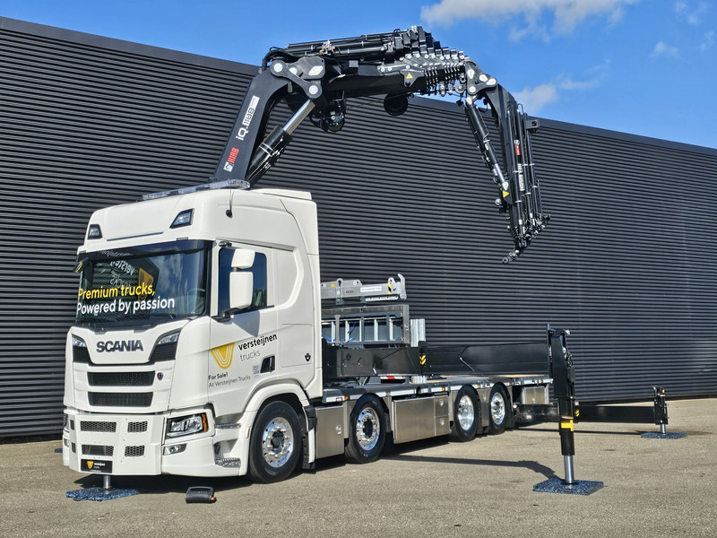 Scania R590 V8 / 8X2 / HIAB 1188 + JIB + WINCH - Madelveok/ Platvormveok, Kraanaga veoauto: pilt 3 Scania R590 V8 / 8X2 / HIAB 1188 + JIB + WINCH - Madelveok/ Platvormveok, Kraanaga veoauto: pilt 3