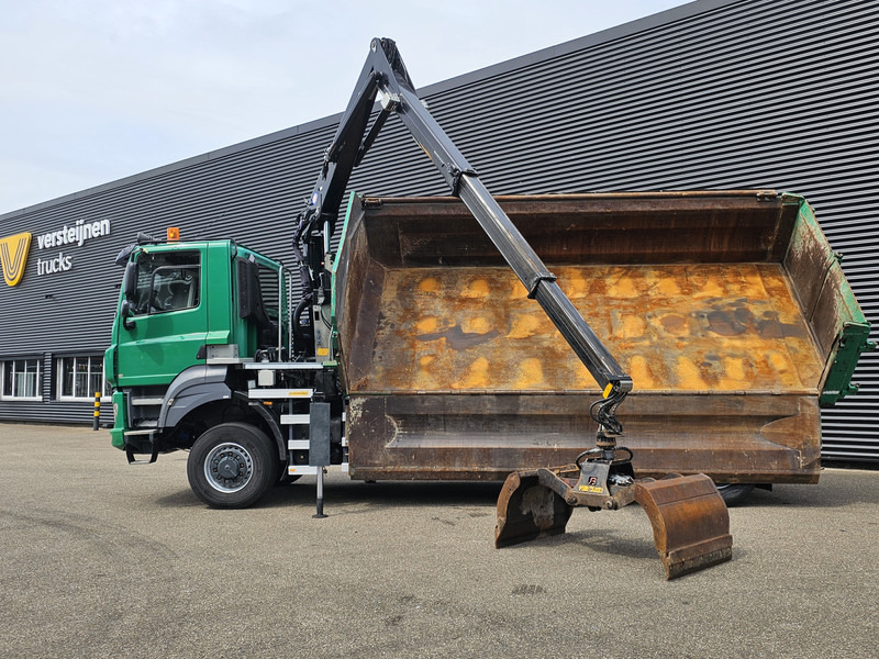 Tatra T158/II 6X6 / HMF Z CRANE + 2 SIDE TIPPER - Kallurauto, Kraanaga veoauto: pilt 3 Tatra T158/II 6X6 / HMF Z CRANE + 2 SIDE TIPPER - Kallurauto, Kraanaga veoauto: pilt 3