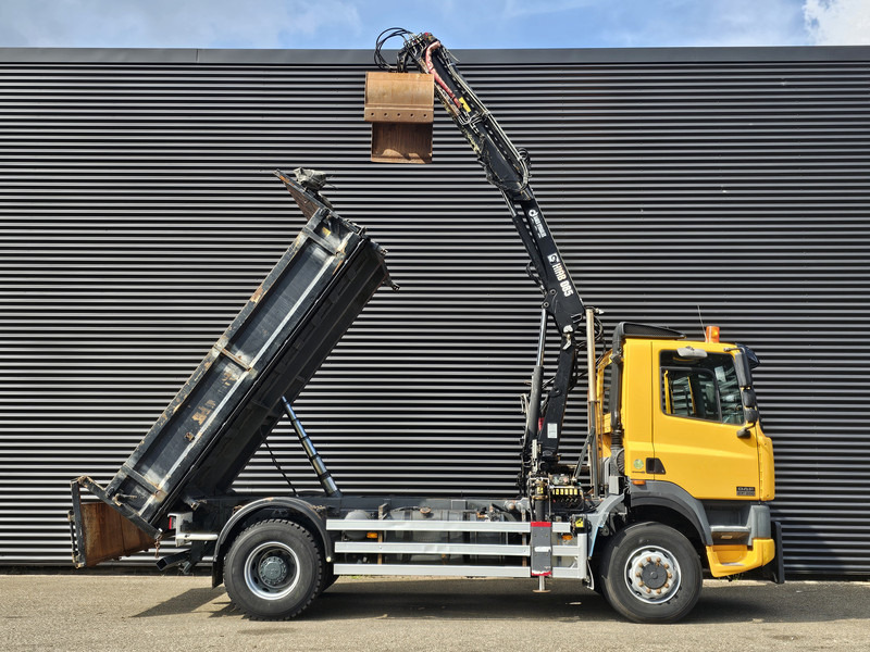 DAF CF 75.250 4X4 / HIAB CRANE + TIPPER / MANUAL / SPRING - Veoauto, Kraanaga veoauto: pilt 5 DAF CF 75.250 4X4 / HIAB CRANE + TIPPER / MANUAL / SPRING - Veoauto, Kraanaga veoauto: pilt 5