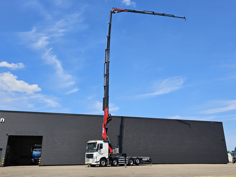 Volvo FH 540 8x2/6 / 85 t/m CRANE + JIB / KRAN / RETARDER - Madelveok/ Platvormveok, Kraanaga veoauto: pilt 2 Volvo FH 540 8x2/6 / 85 t/m CRANE + JIB / KRAN / RETARDER - Madelveok/ Platvormveok, Kraanaga veoauto: pilt 2
