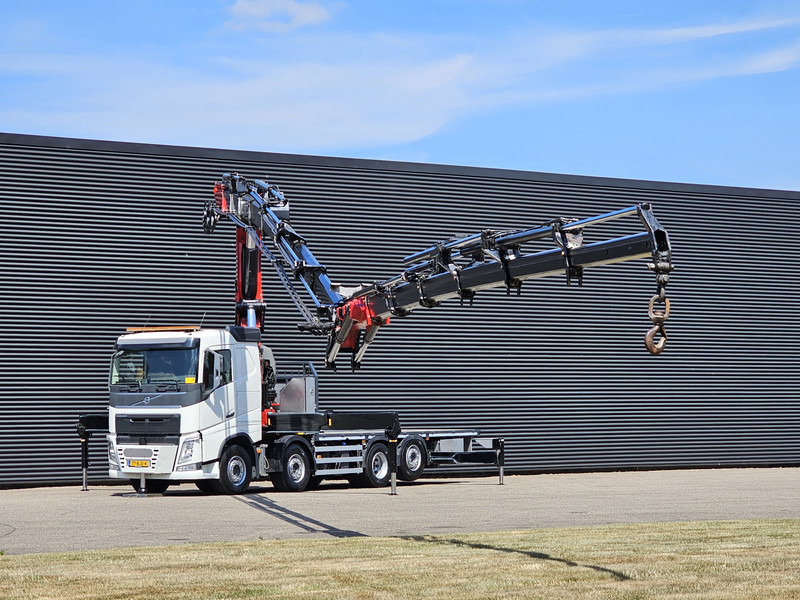 Volvo FH 540 8x2/6 / 85 t/m CRANE + JIB / KRAN / RETARDER - Madelveok/ Platvormveok, Kraanaga veoauto: pilt 4 Volvo FH 540 8x2/6 / 85 t/m CRANE + JIB / KRAN / RETARDER - Madelveok/ Platvormveok, Kraanaga veoauto: pilt 4