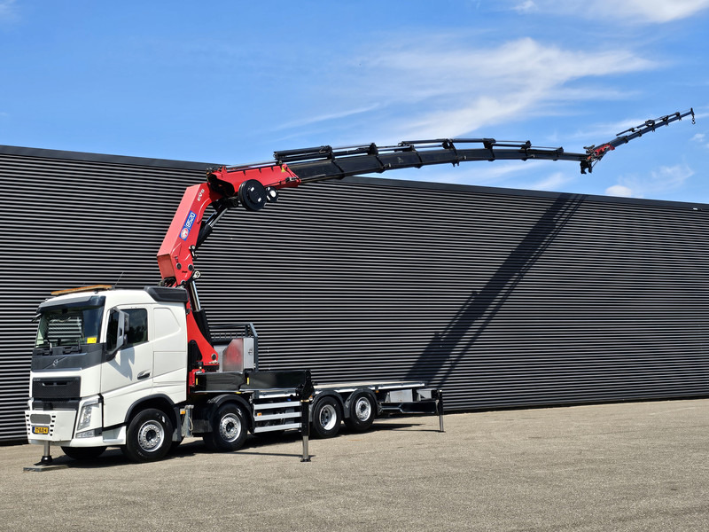 Volvo FH 540 8x2/6 / 85 t/m CRANE + JIB / KRAN / RETARDER - Madelveok/ Platvormveok, Kraanaga veoauto: pilt 1 Volvo FH 540 8x2/6 / 85 t/m CRANE + JIB / KRAN / RETARDER - Madelveok/ Platvormveok, Kraanaga veoauto: pilt 1