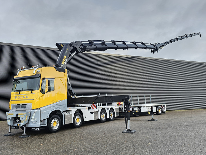 Volvo FH 540 8x4 / PALFINGER 165 TEC 7 + PJ300 / WINCH - Madelveok/ Platvormveok, Kraanaga veoauto: pilt 1 Volvo FH 540 8x4 / PALFINGER 165 TEC 7 + PJ300 / WINCH - Madelveok/ Platvormveok, Kraanaga veoauto: pilt 1