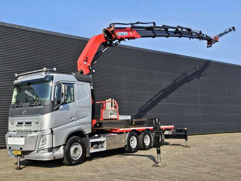 Volvo FH540 / EFFER 525S / JIB 4S-HD / 8x4/4 - Madelveok/ Platvormveok, Kraanaga veoauto: pilt 1 Volvo FH540 / EFFER 525S / JIB 4S-HD / 8x4/4 - Madelveok/ Platvormveok, Kraanaga veoauto: pilt 1