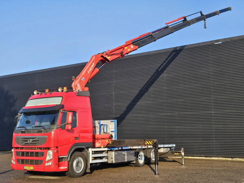Volvo FM 410 6x2 / FASSI 42 t/m CRANE / KRAN - Madelveok/ Platvormveok, Kraanaga veoauto: pilt 1 Volvo FM 410 6x2 / FASSI 42 t/m CRANE / KRAN - Madelveok/ Platvormveok, Kraanaga veoauto: pilt 1