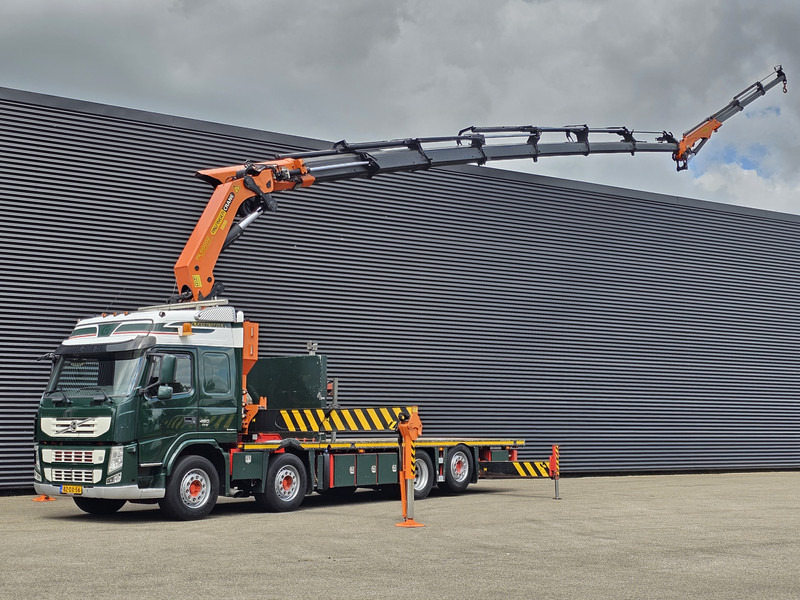Volvo FM 460 8X2 / PALFINGER PK60002 /JIB / WINCH - Kraanaga veoauto: pilt 1 Volvo FM 460 8X2 / PALFINGER PK60002 /JIB / WINCH - Kraanaga veoauto: pilt 1