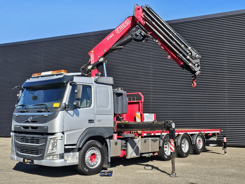 Volvo FM 460 8x4-4 / FASSI 36.5 t/m -8 x EXTENSION + WINCH - Madelveok/ Platvormveok, Kraanaga veoauto: pilt 5 Volvo FM 460 8x4-4 / FASSI 36.5 t/m -8 x EXTENSION + WINCH - Madelveok/ Platvormveok, Kraanaga veoauto: pilt 5