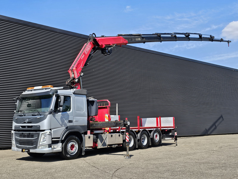 Volvo FM 460 8x4-4 / FASSI 36.5 t/m -8 x EXTENSION + WINCH - Kraanaga veoauto: pilt 1 Volvo FM 460 8x4-4 / FASSI 36.5 t/m -8 x EXTENSION + WINCH - Kraanaga veoauto: pilt 1