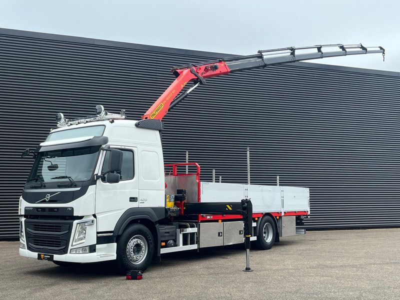Volvo FM420 4x2 / PALFINGER 18502 - 17 mtr / CRANE / KRAN - Kraanaga veoauto: pilt 1 Volvo FM420 4x2 / PALFINGER 18502 - 17 mtr / CRANE / KRAN - Kraanaga veoauto: pilt 1