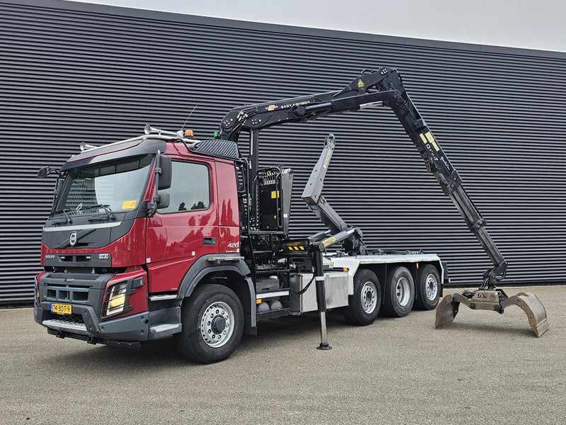 Volvo FMX 420 / 8x2 / PALFINGER EPSILON + HOOKLIFT - Konkstõstukiga veoauto, Kraanaga veoauto: pilt 3 Volvo FMX 420 / 8x2 / PALFINGER EPSILON + HOOKLIFT - Konkstõstukiga veoauto, Kraanaga veoauto: pilt 3