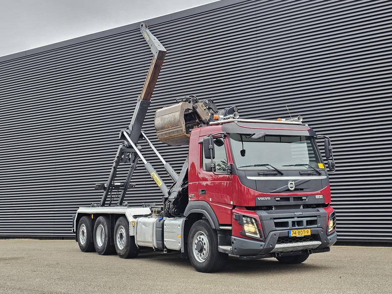 Volvo FMX 420 / 8x2 / PALFINGER EPSILON + HOOKLIFT - Konkstõstukiga veoauto, Kraanaga veoauto: pilt 5 Volvo FMX 420 / 8x2 / PALFINGER EPSILON + HOOKLIFT - Konkstõstukiga veoauto, Kraanaga veoauto: pilt 5