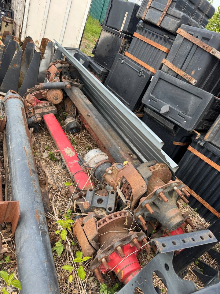 3 Stück BPW Achsen 22,5 Zoll - Tentpoolhaagis: pilt 1 3 Stück BPW Achsen 22,5 Zoll - Tentpoolhaagis: pilt 1