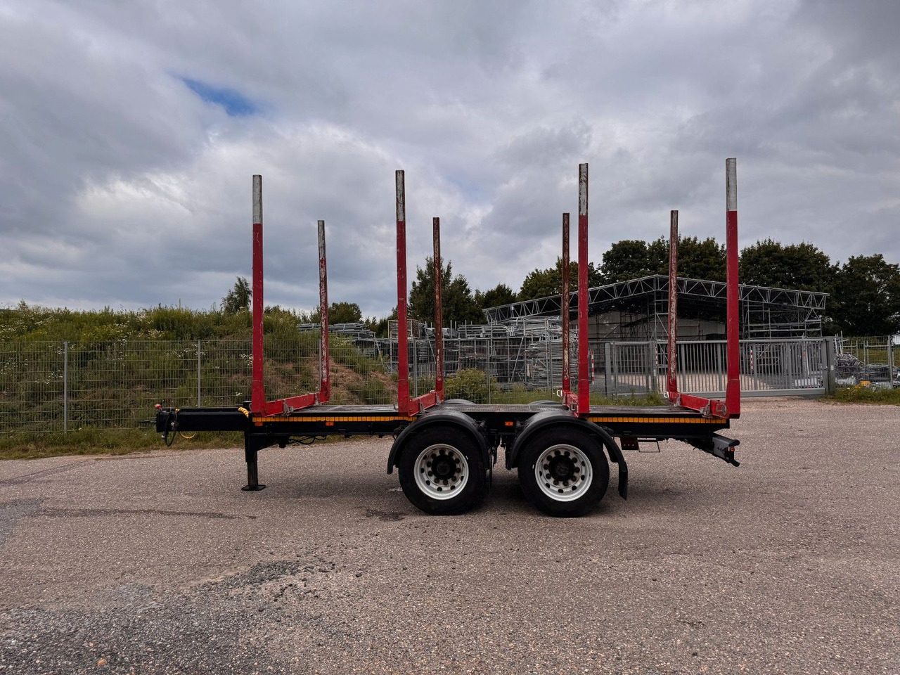 Goldhofer Glogger 2 Achser 14,5 m 18 to. Holztransporter - Metsaveohaagis: pilt 1 Goldhofer Glogger 2 Achser 14,5 m 18 to. Holztransporter - Metsaveohaagis: pilt 1