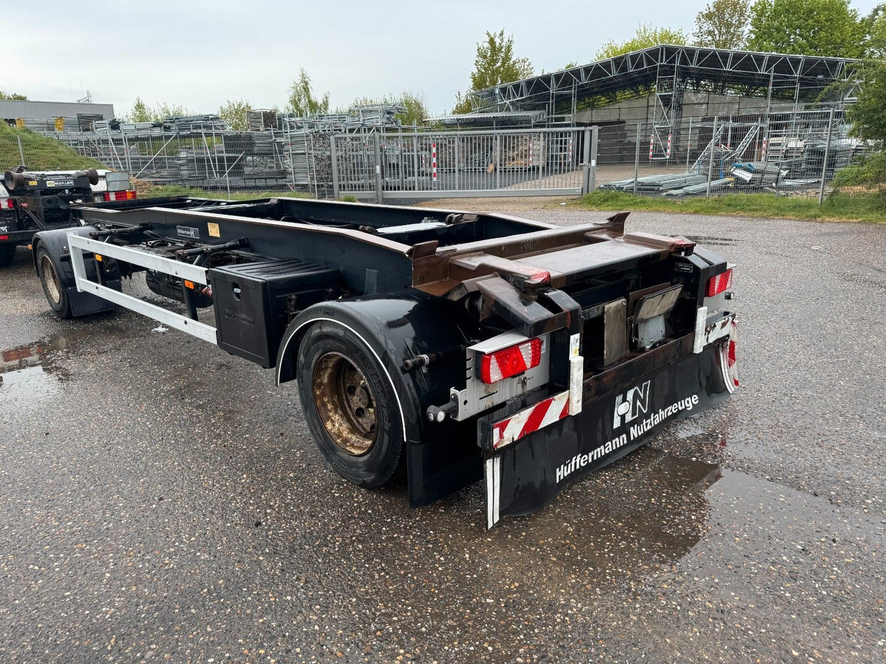 Hüffermann 2 Achs Abrollanhänger mit Schlitten - Multilift/ Liftdumper haagis: pilt 5 Hüffermann 2 Achs Abrollanhänger mit Schlitten - Multilift/ Liftdumper haagis: pilt 5