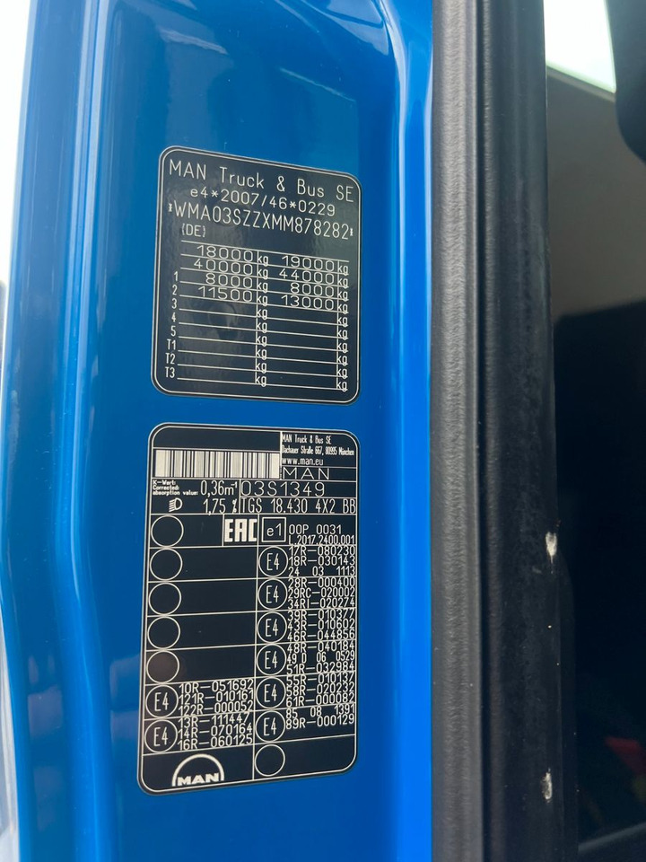 MAN 18.430 4X2 Meiller 3. Seitenkipper Top Zustand - Kallurauto: pilt 3 MAN 18.430 4X2 Meiller 3. Seitenkipper Top Zustand - Kallurauto: pilt 3