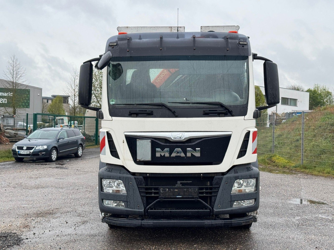 Kraanaga veoauto MAN 26.360 TGS Pafinger PK12002 Glaskipper 2 Trennw.: pilt 12