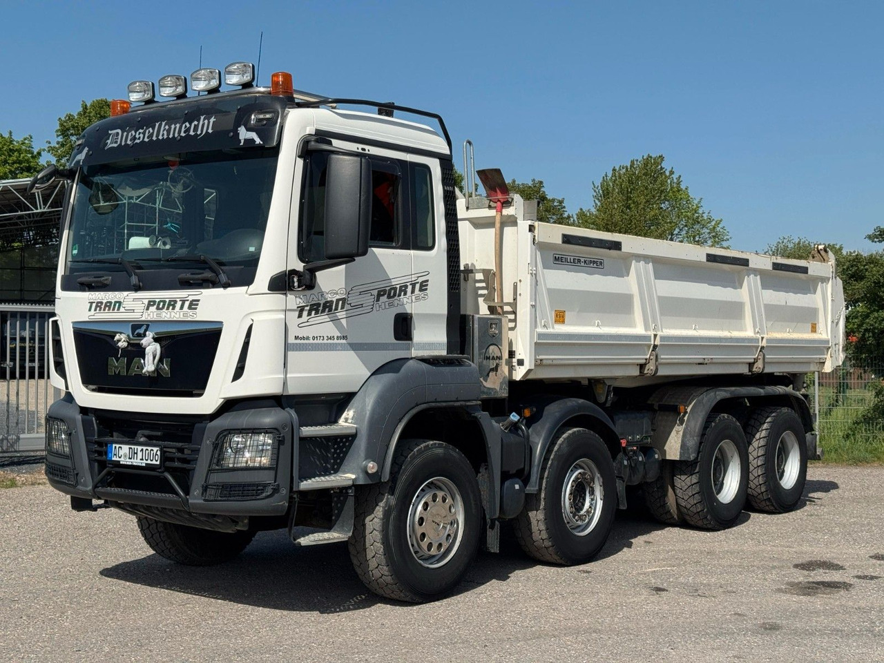 MAN 35.460 8x4 Meiller 3S. Kipper Bordmatik Retarder - Kallurauto: pilt 4 MAN 35.460 8x4 Meiller 3S. Kipper Bordmatik Retarder - Kallurauto: pilt 4