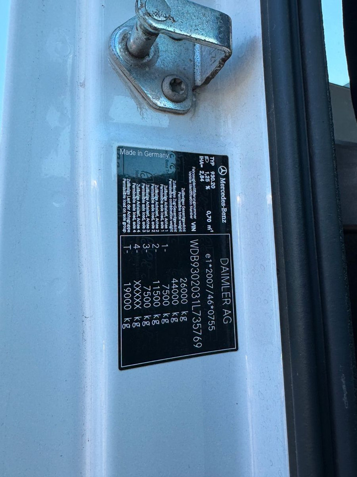 Mercedes-Benz 2546 6X2 Klima Meiller RK 20.65 - Konkstõstukiga veoauto: pilt 3 Mercedes-Benz 2546 6X2 Klima Meiller RK 20.65 - Konkstõstukiga veoauto: pilt 3