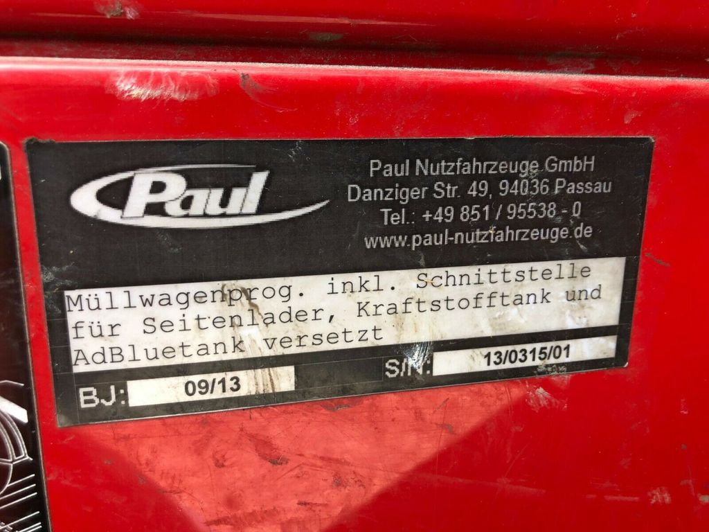 Mercedes-Benz 2629 6X2 Seitenlader Speed Paddle Top Zustand Mercedes-Benz 2629 6X2 Seitenlader Speed Paddle - Prügiauto: pilt 5 Mercedes-Benz 2629 6X2 Seitenlader Speed Paddle Top Zustand Mercedes-Benz 2629 6X2 Seitenlader Speed Paddle - Prügiauto: pilt 5