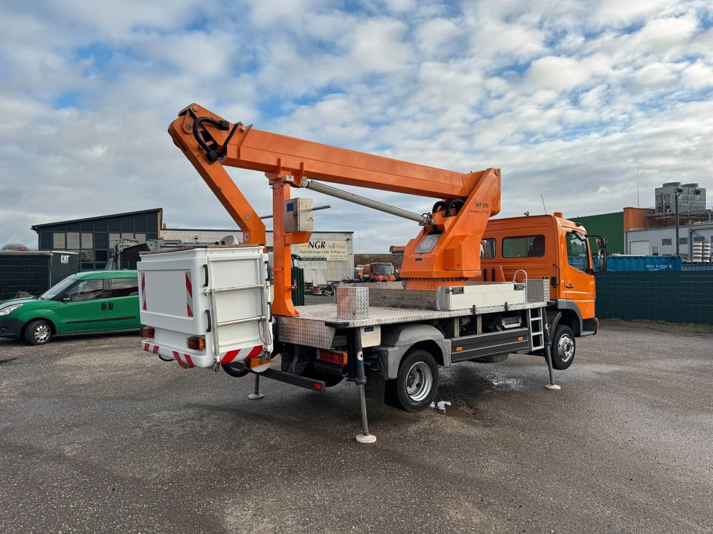 Mercedes-Benz 815 4x2 Hubarbeitsbühne Wumag 170 high 17 m - Veoautolt tõusev platvorm, Tarbesõiduk: pilt 3 Mercedes-Benz 815 4x2 Hubarbeitsbühne Wumag 170 high 17 m - Veoautolt tõusev platvorm, Tarbesõiduk: pilt 3