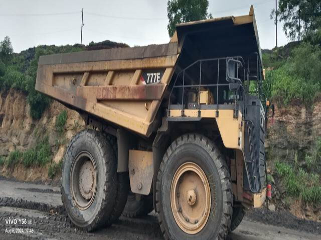 Kastiga kallur/ Kiviveoauto CAT 777E: pilt 7