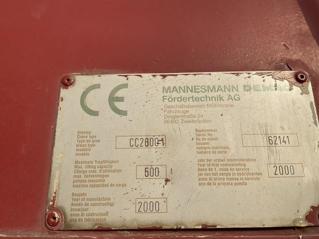 Terex Demag CC2800 - Roomikkraana: pilt 5 Terex Demag CC2800 - Roomikkraana: pilt 5
