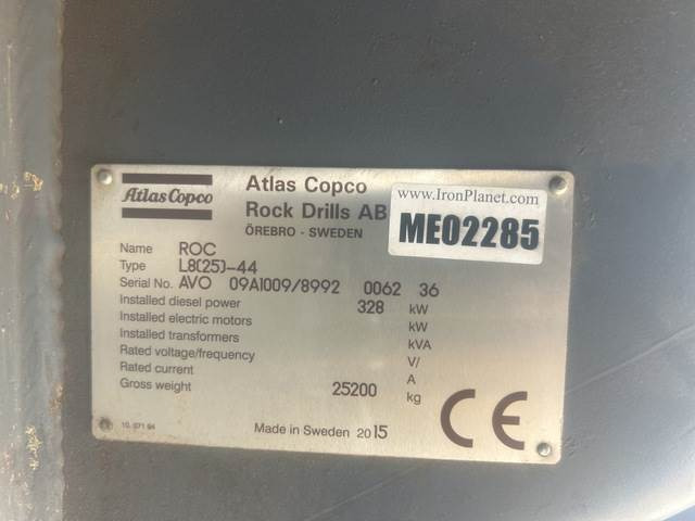 Atlas Copco ROCL8 - Puurimisplatvorm: pilt 5 Atlas Copco ROCL8 - Puurimisplatvorm: pilt 5