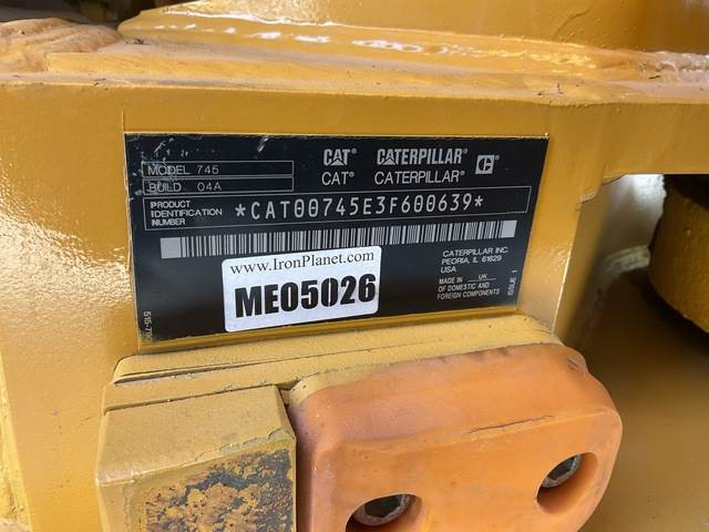 CAT 745 liising CAT 745: pilt 6