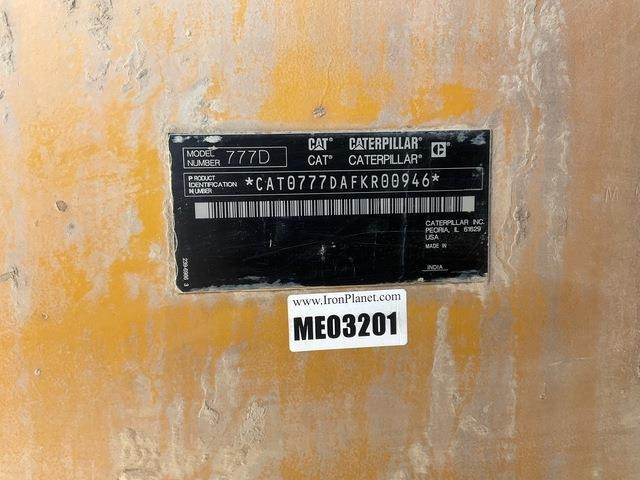 CAT 777D - Kastiga kallur/ Kiviveoauto: pilt 5 CAT 777D - Kastiga kallur/ Kiviveoauto: pilt 5