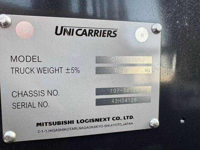 UniCarriers D1F5F50U - Diiseltõstuk: pilt 3 UniCarriers D1F5F50U - Diiseltõstuk: pilt 3