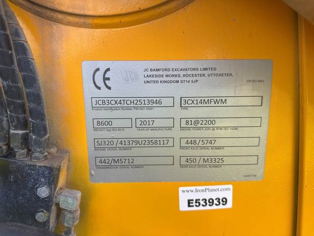 JCB 3CX - Ekskavaator-laadur: pilt 5 JCB 3CX - Ekskavaator-laadur: pilt 5