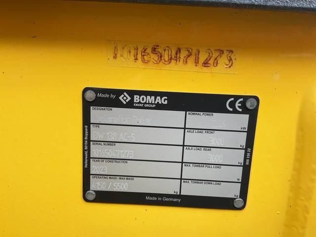 Bomag BW138AC-5 - Kombineeritud rull: pilt 5 Bomag BW138AC-5 - Kombineeritud rull: pilt 5