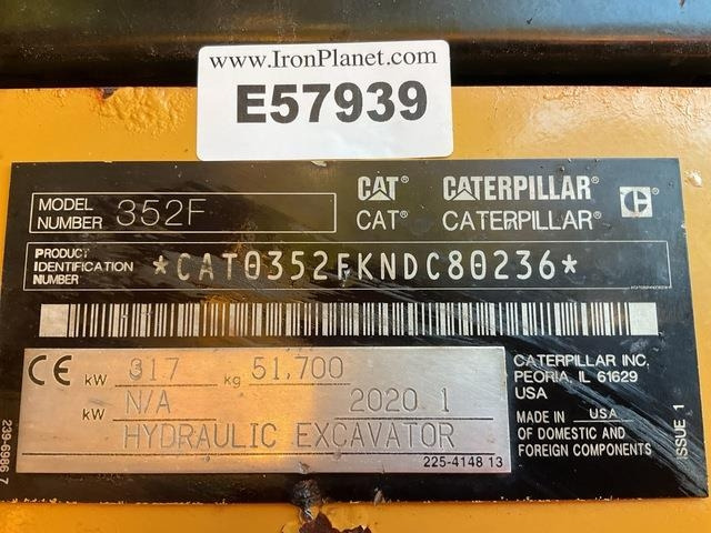 CAT 352F - Lintekskavaator: pilt 5 CAT 352F - Lintekskavaator: pilt 5