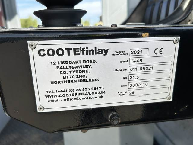 Coote Finlay F44R - Vibropress: pilt 5 Coote Finlay F44R - Vibropress: pilt 5