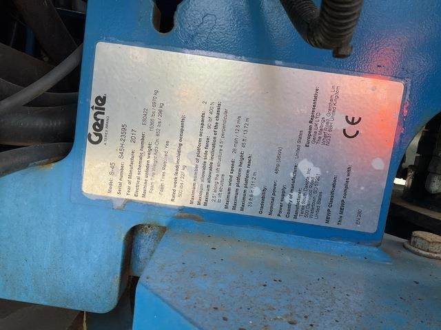 Genie S45 - Teleskooppoom: pilt 5 Genie S45 - Teleskooppoom: pilt 5