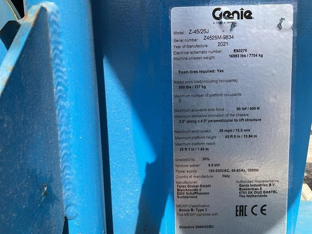 Genie Z45/25J - Liigendpoom: pilt 5 Genie Z45/25J - Liigendpoom: pilt 5