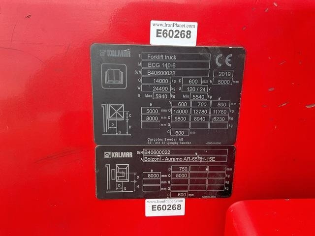 Kalmar ECG140-6 - Elektritõstuk: pilt 5 Kalmar ECG140-6 - Elektritõstuk: pilt 5