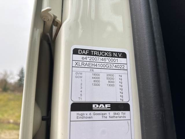 DAF XF450 - Konteinerveduk/ Tõstukiga veoauto: pilt 5 DAF XF450 - Konteinerveduk/ Tõstukiga veoauto: pilt 5