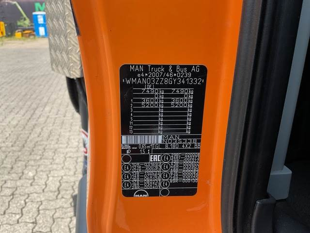 MAN TGL8.180 - Veoautolt tõusev platvorm: pilt 5 MAN TGL8.180 - Veoautolt tõusev platvorm: pilt 5